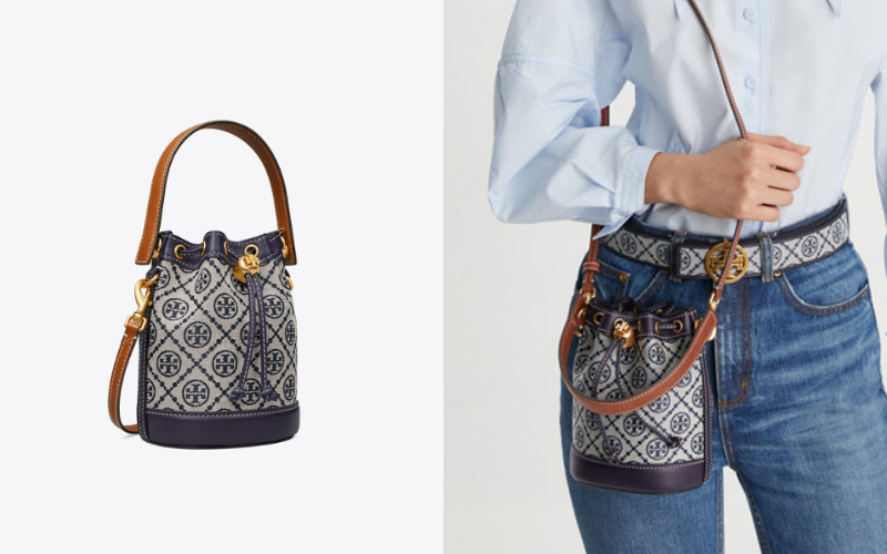 T Monogram Jacquard Mini Bucket Bag $4300 母親節禮物2023｜小資選擇：LongchampLongchamp可說是媽媽們最愛的名牌手袋之一！品牌的手